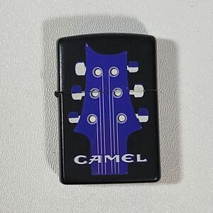 Zippo Lighter Camel Guitar Vintage 1995 Cigarettes Music Windproof Cigar